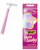 Bic Aparat De Ras Twin Lady Cu 2 Lame Pachet 5 Bucati 019137