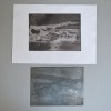 Gravura si placa sa de zinc anii 1970-1980, Abstract, Cerneala, Altul