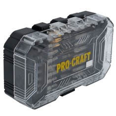 Set biti PROCRAFT BS-37 , 37 piese , biti , adaptoare priza ,chei cu piulita Innovative ReliableTools foto