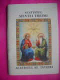HOPCT CARTE-ACATISTUL SFINTEI TREIMI-ACATISTUL SF INVIERI -96 PAG-CARTE DE BUZUNAR