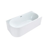 Cumpara ieftin Cada freestanding Leziter Pike 170x80x58 cm, acril alb, dreapta