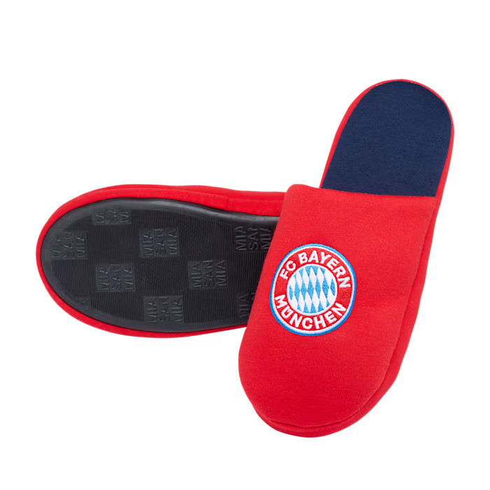 Bayern M&uuml;nchen papuci de copii Logo red - vel. 35/36