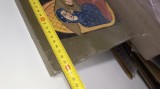 Cumpara ieftin TABLOU / ICOANA VECHE PICTATA PE LEMN - NASTEREA DOMNULUI 40 X 27 CM