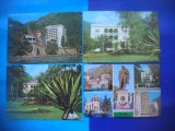 HOPCT LOT 2393 BAILE HERCULANE -JUD CARAS SEVERIN -4 CARTI POSTALE-CIRCULATE, Circulata, Printata, Caras-Severin