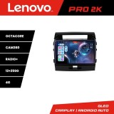 Navigatie Toyota Land Cruiser 2008-2015 Lenovo QLED 2K 12+256GB Android