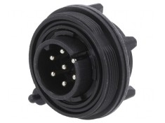 Conector Circular Soclu Tată 7 PIN Buccaneer IP68