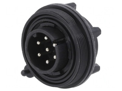 Conector Circular Soclu Tată 7 PIN Buccaneer IP68 foto
