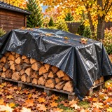 Folie constructii 4 m x 10m, neagra - 140 microni- 40mp