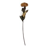 Cumpara ieftin Floare artificiala verde galbena 10x10x65 cm