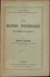 HST C3873N Les reactions intellectuelles elementaires par Andre Cresson 1922