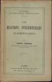 HST C3873N Les reactions intellectuelles elementaires par Andre Cresson 1922