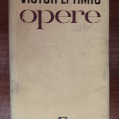 myh 419s - Victor Eftimiu - Opere Teatru Comedii - Drame - volumul 5 - ed 1973