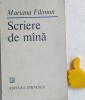 Mariana Filimon - Scriere de mana, autograf, volum de poezii, Editura Eminescu, 1983, 62 pagini, stare foarte buna