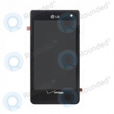 Modul display LG VS840 Lucid complet negru