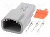 Conector auto, ATM, 3 pini, AMPHENOL - ATM04-3P-KIT01