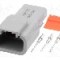 Conector auto, ATM, 3 pini, AMPHENOL - ATM04-3P-KIT01