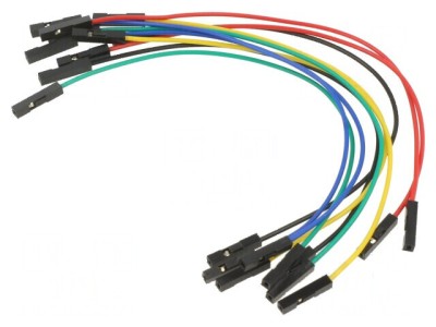 Cablu de conectare L 150mm mamă-mamă PIN 1 culori diferite foto