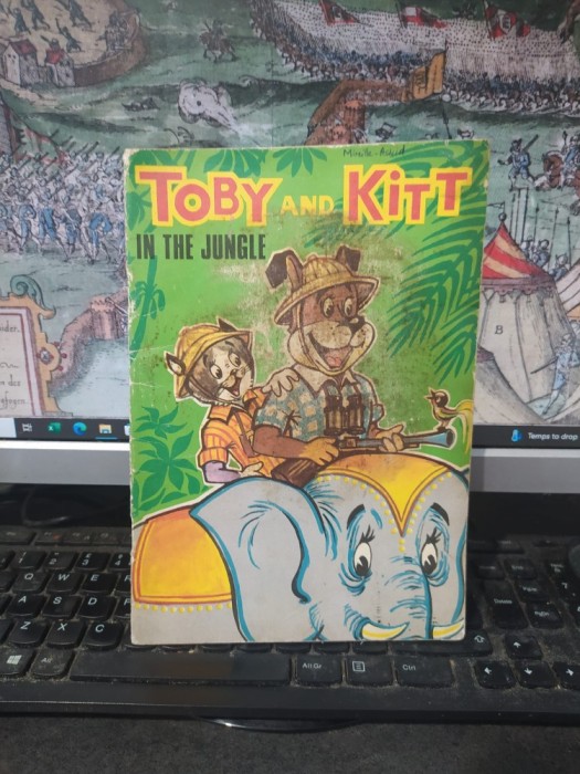 Toby and Kitt in the Jungle, text Natalia Diaconescu, ilustrații Constantin Brăndașiu, Treasure Hour Books, Londra 1974, 120