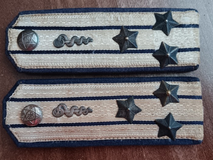 C1 - Grade militare - veston - comunism RPR - colonel medic