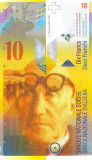 ELVETIA █ bancnota █ 10 Franken █ 2006 █ P-67b2 █ semnatura 76 █ UNC necirculata