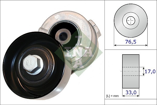 INA 534 0341 10 Intinzator curea, curea distributie