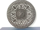 Farfurie de perete, ornament decorativ din fonta Buderus