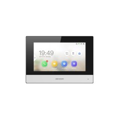 Monitor videointerfon Hikvision DS-KH6320Y-WTE2, 2 fire, 4 7-inch IPS touch