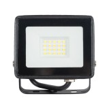 Proiector LED Homelight 20W 6400K IP65 Slim 105x83x24 mm Alb Rece, Lampa Exterior Rezistenta la Intemperii pentru Iluminat Curti Terase Siguranta