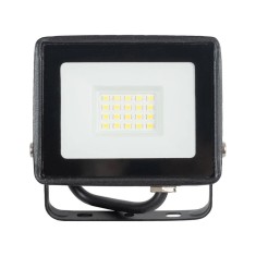 Proiector LED Homelight 20W 6400K IP65 Slim 105x83x24 mm Alb Rece, Lampa Exterior Rezistenta la Intemperii pentru Iluminat Curti Terase Siguranta