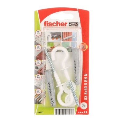 Diblu fischer nylon cu carlig UX 8x50 R RH N K, set 2 buc foto