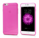 Cumpara ieftin Husa Silicon iPhone 6 Plus iPhone 6s Plus Ultra Thin Clear Pink