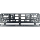 Set 2 bucati, suport numar inmatriculare carbon VOLVO IV