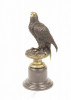 Vultur- statueta din bronz pe soclu din marmura BR-2, Animale