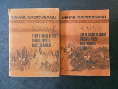 MIHAIL SADOVEANU - POVESTIRI 2 volume foto