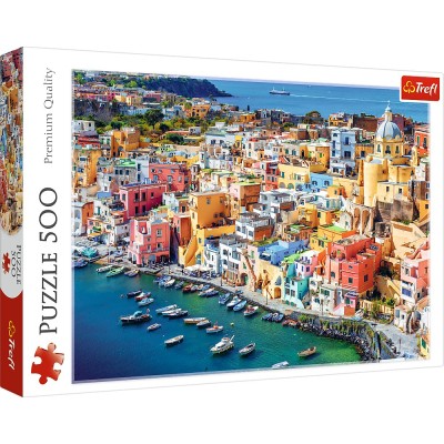 PUZZLE TREFL 500 INSULA PROCIDA SuperHeroes ToysZone foto