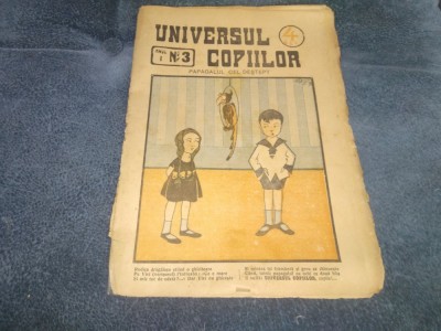 REVISTA UNIVERSUL COPIILOR NR 3 1925 foto