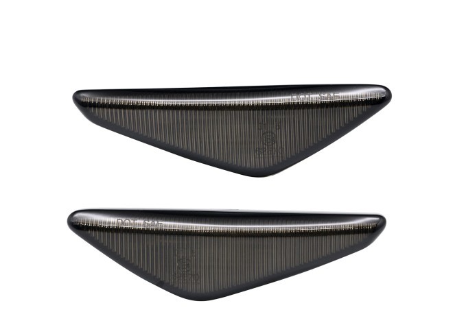 Set lampa semnalizare laterala BMW Seria 3 (E46), COUPE/CABRIO 03.2003-09.2006, partea stanga, dynamic indicator; LED; fumuriu; TUNING,