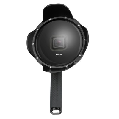 Dome port 6 inch cu parasolar compatibil GoPro Hero 5 Black GoPro Hero 6 GoPro Hero 7 GP376B foto