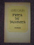 Frica de duminica, Liviu Calin, 1982, 290 pag, Alb, L