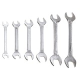 Set chei fixe duble 10-19 mm, 6 piese, pentru atelier si uz casnic