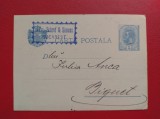 CARTE POSTALA ( 1894 ) - ADRESATA DESTINATAR BIQUET ( BECHET ) - FARA STAMPILE