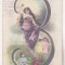 bnk cp Felicitare circulata Bucuresti Alexandria 1904