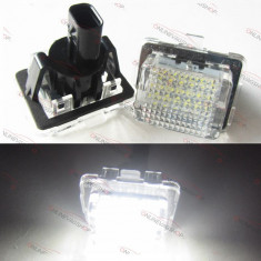 Set lampa LED numar MERCEDES BENZ W204, W204 Wagon W212, W221, C216, C