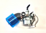 Carburator ATV 110cc TMMP, Gat + Filtru Aer Sport, Soc Manual, Garnitura Textolid