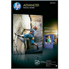 HP Advanced Glossy Photo Paper 250 g/m?-10 x 15 cm borderless/60 sht foto