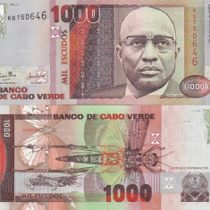 Capul Verde Cabo Verde 1 000 Escudos 20.01.1989 UNC