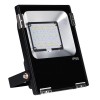 Reflector LED Mi-Light MiBoxer 20W 2300ln negru reglabil DIM+RGB+CCT IP65 FUTT04 2.4GHz 16 milioane de culori, ajustare intensitate lumina si temperat