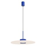 Lustră Suspendată Ovo 1 Ultramaryna/Beżowa Filc Gx53
