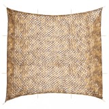 VidaXL Plasă de camuflaj cu geantă de depozitare, nisipiu, 614x581 cm