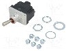 Intrerupator basculant, 2 pozitii, mod comutare (OFF)-ON, DPST, HONEYWELL - 2TL1-4